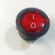 Công tắc tròn đỏ 3 chân có đèn báo sáng 23mm